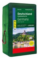 Deutschland, Straßenkarten-Set 1:200.000, 2024/2025, freytag & berndt: 18 Straßenkarten in praktischer Kartentasche (freytag & berndt Auto + Freizeitkarten)