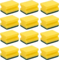 192x Scheuerschwamm Topfreiniger Küchenschwamm Topfschwamm Reinigung Schwamm Set