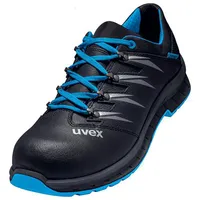 uvex 2 trend Halbschuhe S2 blau, schwarz Weite 11 Gr. 40