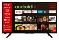 JVC LT-42VAF3055 42 Zoll Fernseher/Android TV (Full HD, HDR, Smart TV, Google Play Store, Triple-Tuner, Bluetooth)