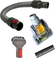 4in1 Staubsauger-Zubehör Set für Dyson DC26 DC28C DC29 DC30 DC31 DC32 DC33 DC34 DC35 DC37C DC38 DC39 DC39C DC40 DC40i DC41 DC41i DC43H uvm.