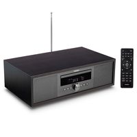 MEDION P64145 All in One Audio System (DAB+, CD, MP3, PLL UKW Radio, USB, Kompaktanlage, Elegantes Design, Weckfunktion, Sleep Einschlafautomatik) anthrazit