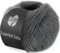 Lana Grossa - Superkid Seta 0021 dunkelgrau