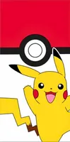 Pokémon Badetuch Strandtuch - Pikachu Strandlaken 70 x 140 cm aus Baumwolle