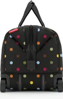reisenthel allrounder trolley, torba podróżna, torba na kółkach, walizka, torba lekarska, tkanina poliestrowa, kropki, 30 l, MP7009