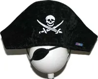 Faschingskostüm Piratenhut und Augenklappe