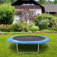 MONZANA® Trampolin Randabdeckung Ø 183 244 305 366 427cm 30cm breit 100% UV-beständig reißfest wetterbeständig universell Federabdeckung Randschutz, Größe:183cm