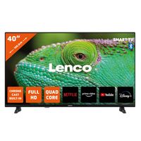 Lenco LED-4044BK - 40-Zoll Android-Smart-TV,Full HD,schwarz
