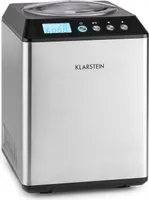 Klarstein Vanilla Sky Family zmrzlinovač, Keep Cool, LED, 250W, 2,5l, strieborná