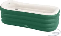 Tubble® Royale Aufblasbare Badewanne - Emerald Green - Schneller Aufbau in 1 Min - Heiß- und Eisbad - Faltbar, für Erwachsene bis zu 188cm - 255L Fass