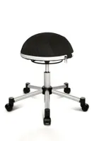 Topstar Fitness Hocker "Sitness Half Ball" schwarz