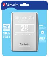 Verbatim Store `n` Go Portable - Festplatte - 2 TB - extern ( tragbar ) - USB 3.0 - 5400 rpm