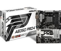 Asrock AB350 Pro4 AMD B350 Buchse AM4 ATX