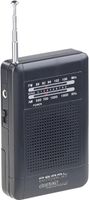 Analoges Taschenradio mit UKW- und MW-Empfang Portables Radio mit Gürtel-Clip Batterieradio Mittelwellen Radio analog Kofferradio mit Batteriebetrieb