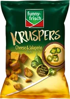 funny fresh Kruspers Cheese and Jalapeno Style crispy spicy 120g