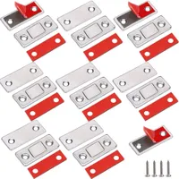 Magnetická západka Skříňka Magnet na dvířka Balení 8 ks ultratenkých dvířek Magnetická zásuvka Samolepicí dvířka Magnetický zámek Nábytek Magnetický zámek dvířek pro balkónové dvířka Magnety na skříňky Magnetický zámek posuvných dvířek