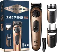 King C. Gillette King C. Gillette trymer do brody PRO dla mężczyzn - z precyzyjnym pokrętłem do 40 ustawień długości