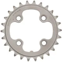 SHIMANO Y1J226000 Řetězový kroužek Deore XT, 26 zubů, kruh šroubů 4 x 64 mm, pro Deore XT/LX FC-M771/M761/M583, stříbrný