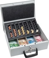 Kaseta WEDO Money 150100837 Universa lichtgrau