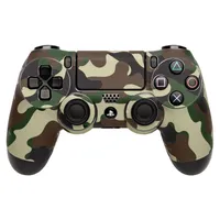 97316 maskovací zelený skin pro ovladač PS4
