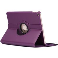 Schutzhülle für iPad Air Tablet Hülle Schutz Tasche Case Cover Lila 360 Grad drehbar Rotation Bumper
