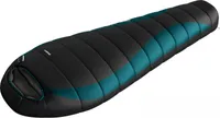 Husky Mumienschlafsack Daunen Dexter -15°C - 220 cm-Schwarz