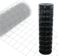 Gartenzaun Maschendrahtzaun 1x10m Gitterzaun Schweißgitter Wildzaun RAL7016