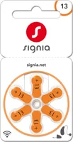 Signia Gr. 13 Hörgerätebatterien Orange 6er Blister PR48 ...