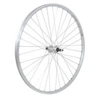 Zapletené kolo Force Dragon line 622-19 - zadní, stříbrná