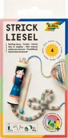 folia Bastelset Strickliesel mehrfarbig