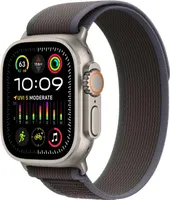 Apple MT623ZM/A Intelligentes tragbares Accessoire Band Schwarz, Blau Nylon, Recyceltes Polyester, Elasthan, Titan