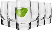 KROSNO Sterling Poháre na Vodku, Sada 6, 50 ml