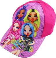 Rainbow High Girls - Kinder Mädchen Basecap – Rosa / 52