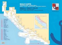 HHI Male Karte Jadransko More/Small Craft Folio Adriatic Sea Eastern Coast 2022 Mapa nawigacyjna