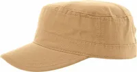 Black Jungle FLETCHER  Baumwollkappe Baumwollmütze Baumwollcap Army Cap military Biker Kappe  Tan Verstellbar