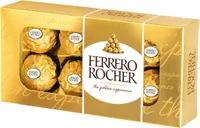 Ferrero Rocher Chrupiący Wafelek Z Kremowym Nadzieniem I Orzechem Laskowym W Czekoladzie 100 G