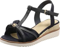 Tom Tailor Damen Keilsandalette blau