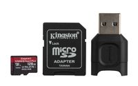 Kingston Canvas React Plus - Flash-Speicherkarte - 128 GB - microSDXC UHS-II