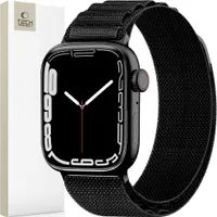 Pasek Tech-Protect Nylon Pro Apple Watch 4/5/6/7/SE/8/9/Ultra 44/45/49mm Schwarz