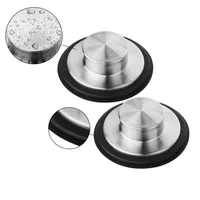 2 Stück Edelstahl Waschbeckenstöpsel Für Durchmesser 8 Cm Loch Küchenspüle Spüle Küchenarmatur Zubehör
