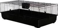 Dehner Nagerheim Peppy, 140 x 69 x 47 cm, Metall/Kunststoff, dunkelgrau