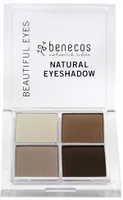 Benecos Natural Quattro Eyeshadow, Coffee & Cream