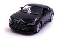 Onwomania Audi TT Kompakt Sportler Modellauto Auto Schwarz Mst. 1:34