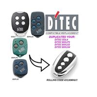 Ditec GOL4 compatible CLONE kompatibel handsender, klone fernbedienung, 4-kanal 433,92Mhz rolling code.  Kopiergerät!