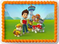 Paw Patrol Skye Tortenaufleger Torte Tortenbild Fototorte Zuckerbild Essbar Premium 0,6mm (PP24