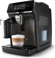 Philips Kaffeevollautomat Serie 2200, 2 Kaffeeeinstellungen, Milchaufschäumer, schwarz (EP2334/10)