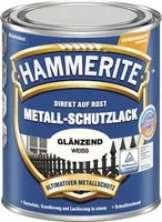 HAMMERITE Metallschutzlack glänzend weiß 250 ml