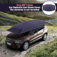 Car Sun Shade Cover Auto Markise 4X2.1M wasserdicht Auto Regenschirm Zelt Sunproof Sun Shade Universal （Ohne Ständer）