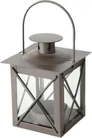 Laterne FAROL dunkelbraun Tischlaterne für Teelichter al Farmhouse Landhaus