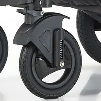 Daliya® BAMBIMO Vorderrad (Schwarz)